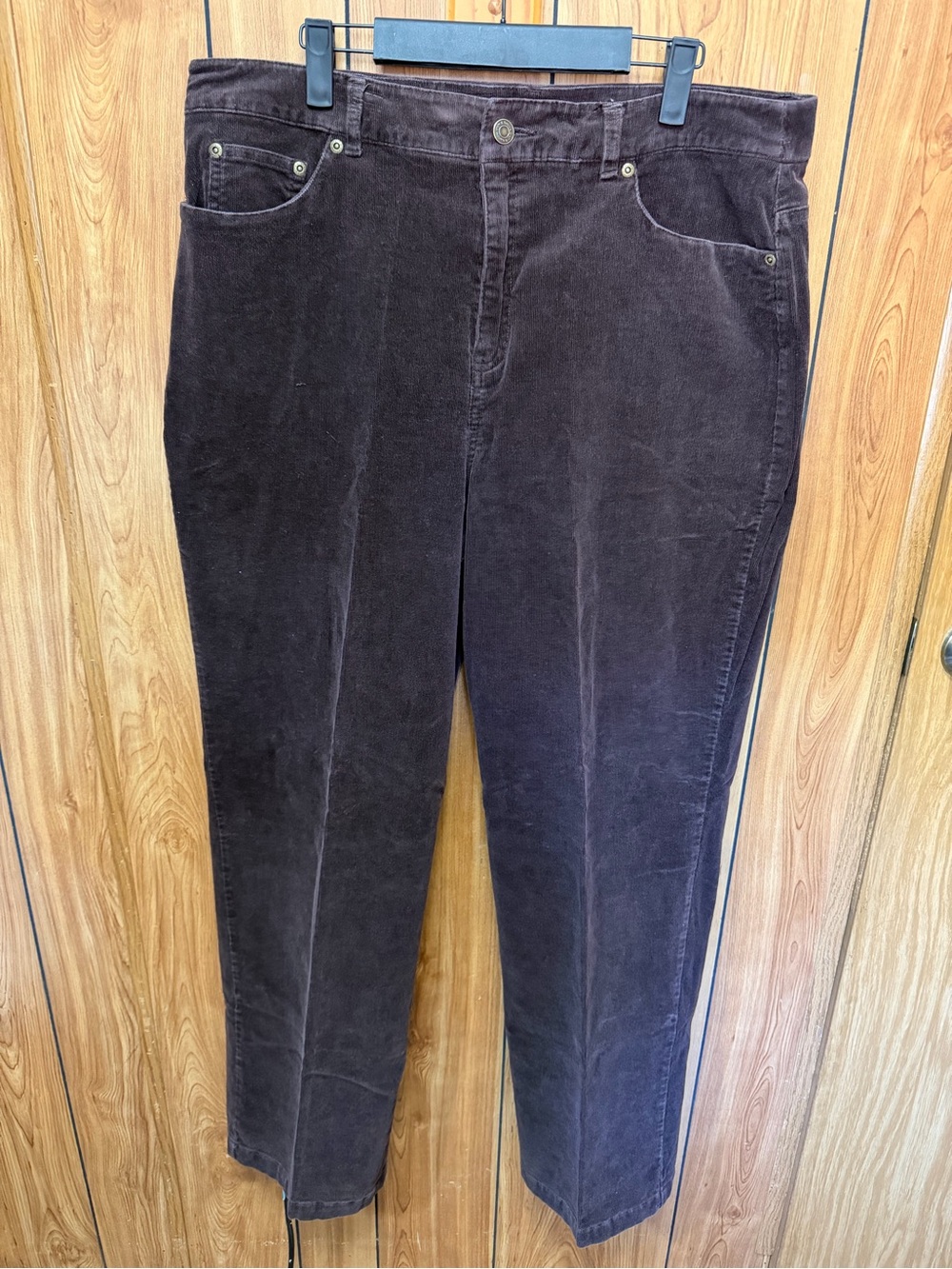 Croft & Borrow Brown corduroy pants